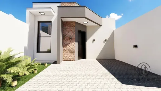 Casa com 3 Quartos à venda, 84m² no Jardim das Azaléias, Sorocaba