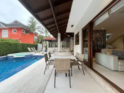 Casa de Condomínio com 6 Quartos à venda, 448m² no Vista Linda, Bertioga