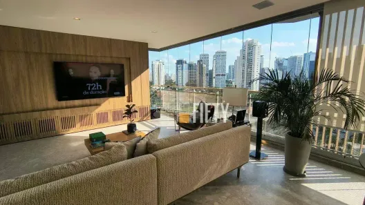 Apartamento com 3 Quartos para venda ou aluguel, 197m² no Jardim das Acácias, São Paulo