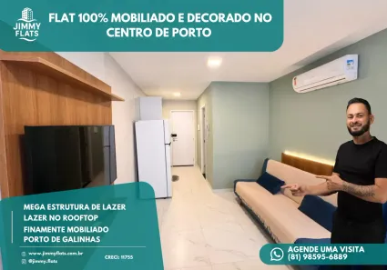 Apartamento com 1 Quarto à venda, 25m² no Porto de Galinhas, Ipojuca