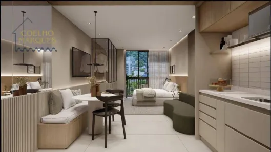 Apartamento com 1 Quarto à venda, 35m² no Gávea, Rio de Janeiro
