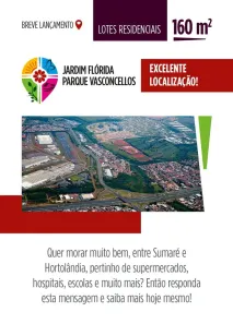 Lote/Terreno à venda, 160m² no Parque Bellaville, Hortolândia