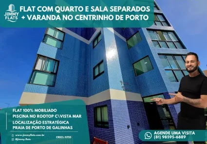 Apartamento com 1 Quarto à venda, 32m² no Merepe, Ipojuca