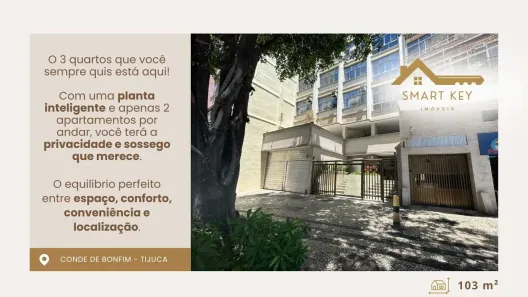 Apartamento com 3 Quartos à venda, 112m² no Tijuca, Rio de Janeiro