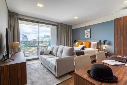 Apartamento com 1 Quarto para alugar, 32m² no Pinheiros, São Paulo