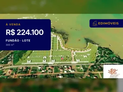 Lote/Terreno à venda, 300m² no , Fundão