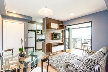 Apartamento com 2 Quartos para alugar, 64m² no Cabral, Curitiba