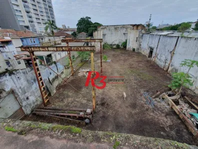 Lote/Terreno à venda, 1560m² no Vila Mathias, Santos