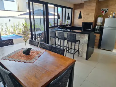 Casa de Condomínio com 4 Quartos à venda, 240m² no Vila Monte Alegre, Paulínia