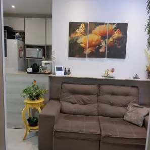 Apartamento com 2 Quartos à venda, 40m² no Areia Branca, Santos