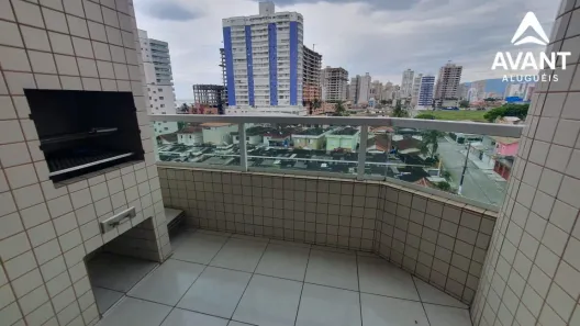 Apartamento com 2 Quartos para alugar, 65m² no Guilhermina, Praia Grande