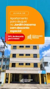 Apartamento com 2 Quartos para alugar, 50m² no Jardim Iracema, Fortaleza