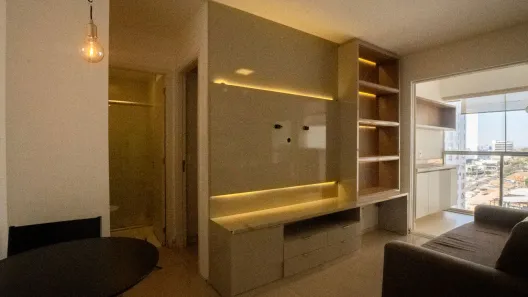 Apartamento com 1 Quarto para alugar, 46m² no Jardim Goiás, Goiânia