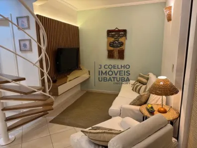 Apartamento com 2 Quartos para alugar, 70m² no Itaguá, Ubatuba