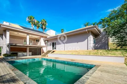 Casa de Condomínio com 4 Quartos para venda ou aluguel, 478m² no Sítios de Recreio Gramado, Campinas