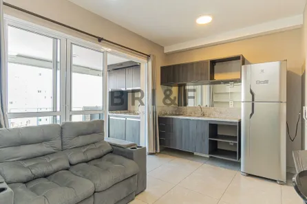 Apartamento com 1 Quarto para alugar, 42m² no Cidade Monções, São Paulo