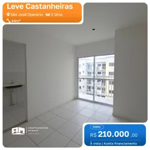 Apartamento com 2 Quartos à venda, 44m² no Gilberto Mestrinho, Manaus