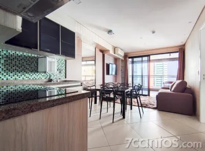 Apartamento com 2 Quartos para alugar, 45m² no Mucuripe, Fortaleza