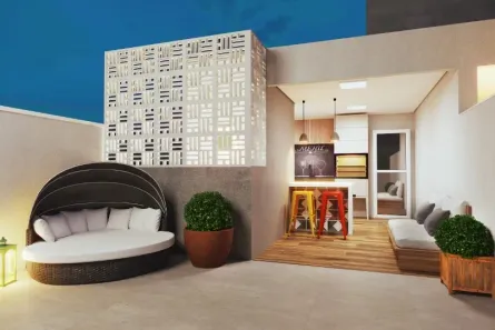 Apartamento com 2 Quartos à venda, 97m² no Vila Assunção, Santo André