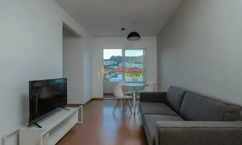 Apartamento com 1 Quarto para alugar, 49m² no Buritis, Belo Horizonte