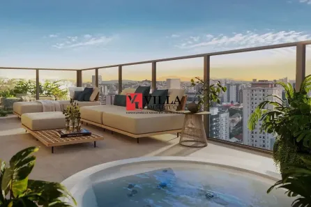 Cobertura com 1 Quarto à venda, 100m² no Savassi, Belo Horizonte
