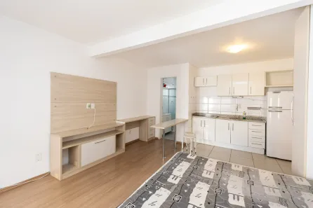 Apartamento com 1 Quarto para alugar, 27m² no Centro, Pelotas