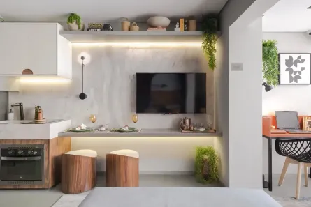 Apartamento com 1 Quarto à venda, 22m² no Cidade Monções, São Paulo