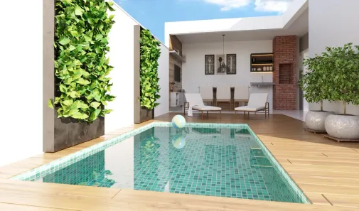 Casa de Condomínio com 4 Quartos à venda, 313m² no Alto do Calhau, São Luís