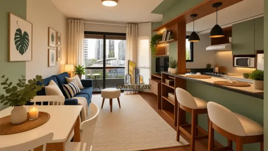 Flat com 1 Quarto para alugar, 49m² no Itaim Bibi, São Paulo