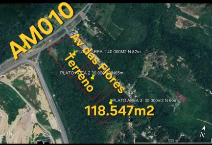 Lote/Terreno à venda, 118547m² no Lago Azul, Manaus