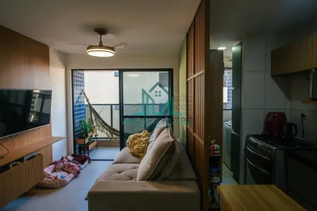 Apartamento com 2 Quartos à venda, 58m² no Ponta Verde, Maceió