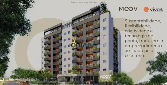 Apartamento com 1 Quarto à venda, 37m² no Despraiado, Cuiabá