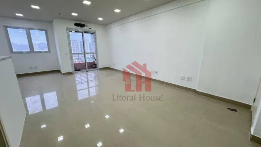 Sala Comercial para alugar, 42m² no Centro, Santos