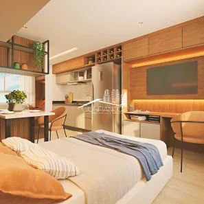 Apartamento com 1 Quarto à venda, 22m² no Centro, Curitiba