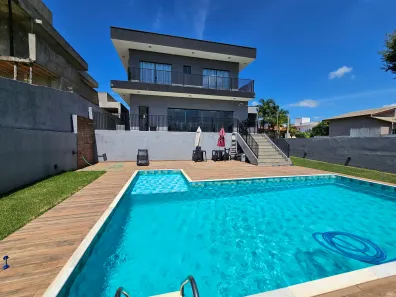 Casa de Condomínio com 5 Quartos à venda, 840m² no Condomínio Ninho Verde, Porangaba