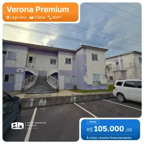 Apartamento com 2 Quartos à venda, 40m² no Lago Azul, Manaus