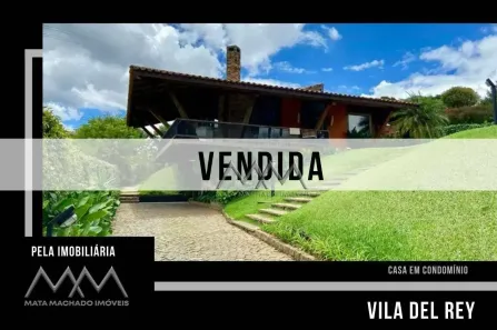 Casa de Condomínio com 4 Quartos à venda, 460m² no Vila Del Rey, Nova Lima