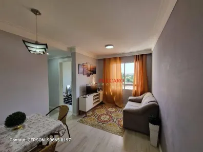 Apartamento com 2 Quartos para alugar, 46m² no Ponte Grande, Guarulhos