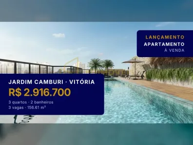 Apartamento com 3 Quartos à venda, 156m² no Jardim Camburi, Vitória