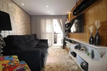 Apartamento com 3 Quartos à venda, 94m² no Vila Valparaíso, Santo André
