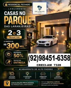 Casa de Condomínio com 2 Quartos à venda, 57m² no Flores, Manaus