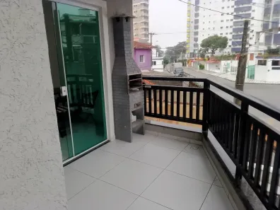 Casa de Condomínio com 2 Quartos à venda, 74m² no Mirim, Praia Grande