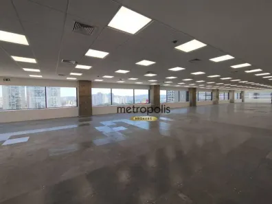 Sala Comercial para alugar, 413m² no Parque Industrial Tomas Edson, São Paulo