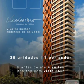 Apartamento com 4 Quartos à venda, 210m² no Vitória, Salvador