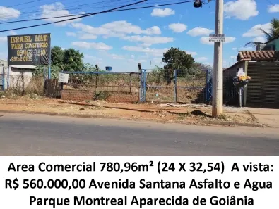 Lote/Terreno à venda, 780m² no Parque Montreal, Aparecida de Goiânia