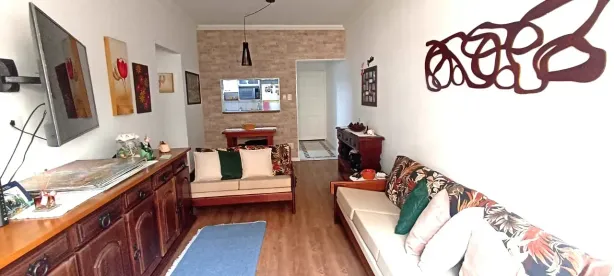 Apartamento com 1 Quarto à venda, 55m² no Itararé, São Vicente