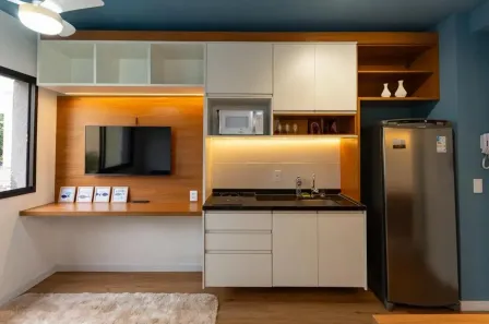 Apartamento com 1 Quarto para alugar, 24m² no Vila Pompéia, São Paulo