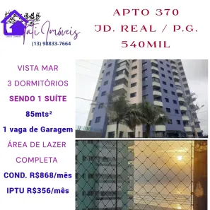 Apartamento com 3 Quartos à venda, 85m² no Real, Praia Grande