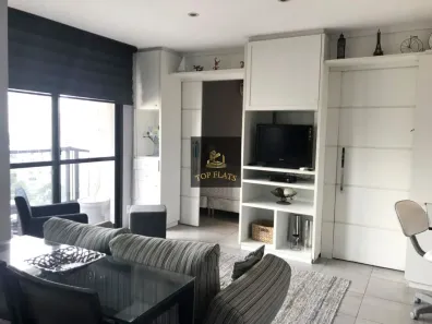 Flat com 1 Quarto para alugar, 40m² no Vila Nova Conceição, São Paulo