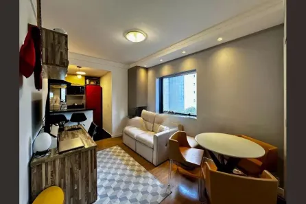 Apartamento com 1 Quarto à venda, 34m² no Cidade Monções, São Paulo